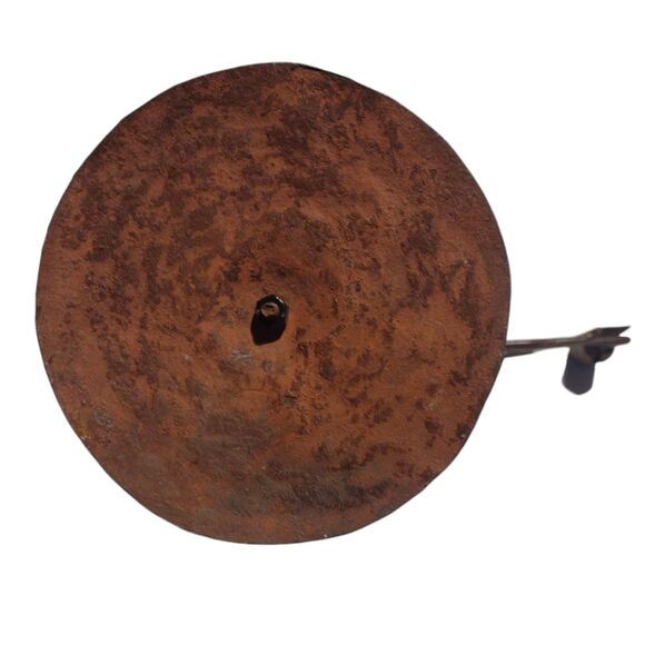 Rustic Metal Horse Candle Holder Primitive Ranch Equestrian Folk Art Vane Vtg - Picture 5 of 11